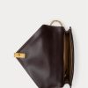 Sacs à bandoulière en toile Ralph Lauren Polo ID pour femme, couleur naturelle/tabac, avec chaîne et enveloppe Sacs à bandoulière en toile Ralph Lauren Polo ID pour femme, couleur naturelle/tabac, avec chaîne et enveloppe
