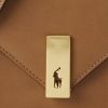 Sacs à bandoulière enveloppe en cuir de veau Polo ID de Ralph Lauren pour femme Sacs à bandoulière enveloppe en cuir de veau Polo ID de Ralph Lauren pour femme