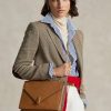 Sacs à bandoulière enveloppe en cuir de veau Polo ID de Ralph Lauren pour femme Sacs à bandoulière enveloppe en cuir de veau Polo ID de Ralph Lauren pour femme