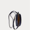 Sacs à bandoulière Jordynn de taille moyenne en cuir Ralph Lauren pour femme de la marine française Sacs à bandoulière Jordynn de taille moyenne en cuir Ralph Lauren pour femme de la marine française