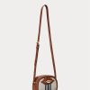 Sacs à bandoulière Jordynn à rayures de taille moyenne pour femme Ralph Lauren Sacs à bandoulière Jordynn à rayures de taille moyenne pour femme Ralph Lauren