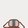 Sacs à bandoulière Jordynn à rayures de taille moyenne pour femme Ralph Lauren Sacs à bandoulière Jordynn à rayures de taille moyenne pour femme Ralph Lauren