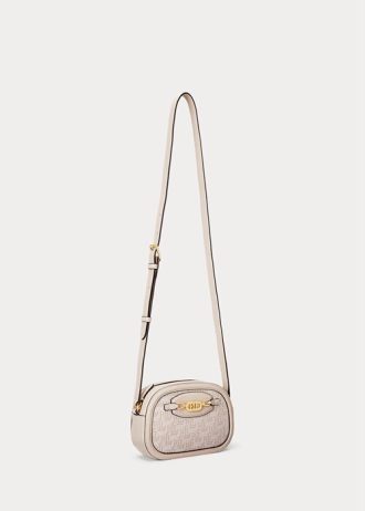 Sacs bandoulière Jordynn taille moyenne Ralph Lauren Monogram Blush/Rose clair pour femme