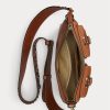 Sacs à bandoulière Noa de taille moyenne en cuir clouté Ralph Lauren pour femme Sacs à bandoulière Noa de taille moyenne en cuir clouté Ralph Lauren pour femme