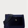Sacs bandoulière Ralph Lauren Oxford Jamey de taille moyenne pour femme, bleu marine Sacs bandoulière Ralph Lauren Oxford Jamey de taille moyenne pour femme, bleu marine