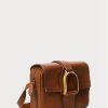 Sacs à bandoulière Welington en cuir de veau marron Ralph Lauren pour femme Sacs à bandoulière Welington en cuir de veau marron Ralph Lauren pour femme