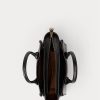 Sacs cartable Mini Sloane en cuir noir pour femme Ralph Lauren Sacs cartable Mini Sloane en cuir noir pour femme Ralph Lauren
