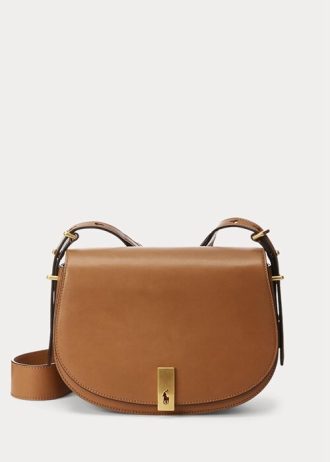 Sacs de selle en cuir de veau Polo ID de Ralph Lauren pour femme