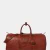 Sacs de sport en cuir Heritage Ralph Lauren chocolat pour homme Sacs de sport en cuir Heritage Ralph Lauren chocolat pour homme