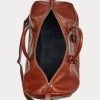 Sacs de sport en cuir Heritage Ralph Lauren chocolat pour homme Sacs de sport en cuir Heritage Ralph Lauren chocolat pour homme