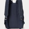Sacs à dos en toile à imprimé équestre Ralph Lauren bleu marine pour homme Sacs à dos en toile à imprimé équestre Ralph Lauren bleu marine pour homme