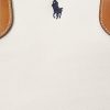 Sacs fourre-tout Bellport réversibles en toile naturelle/bleu marine pour femme Ralph Lauren Sacs fourre-tout Bellport réversibles en toile naturelle/bleu marine pour femme Ralph Lauren