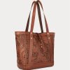 Sacs fourre-tout en cuir marron Ralph Lauren pour femme, faits à la main Sacs fourre-tout en cuir marron Ralph Lauren pour femme, faits à la main