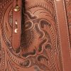 Sacs fourre-tout en cuir marron Ralph Lauren pour femme, faits à la main Sacs fourre-tout en cuir marron Ralph Lauren pour femme, faits à la main