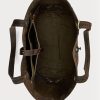 Sacs fourre-tout en cuir marron Ralph Lauren pour homme