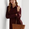 Sacs fourre-tout Ralph Lauren Crosshatch en cuir de taille moyenne Clare pour femme Sacs fourre-tout Ralph Lauren Crosshatch en cuir de taille moyenne Clare pour femme