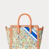 Sacs fourre-tout Tyler de taille moyenne en jacquard monogramme Ralph Lauren pour femme, kaki, Mjcqrd/Portsid Sacs fourre-tout Tyler de taille moyenne en jacquard monogramme Ralph Lauren pour femme, kaki, Mjcqrd/Portsid