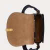 Sacs à main en cuir Ralph Lauren Polo ID pour femme, bleu marine nuit Sacs à main en cuir Ralph Lauren Polo ID pour femme, bleu marine nuit