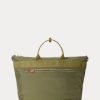 Sacs messager utilitaires en toile de nylon verte Ralph Lauren pour homme Sacs messager utilitaires en toile de nylon verte Ralph Lauren pour homme