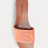 Sandales Andela en daim de veau pour femme Ralph Lauren Rose Sandales Andela en daim de veau pour femme Ralph Lauren Rose