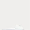 Sandales blanches Ralph Lauren Big Pony pour femmes