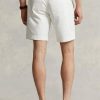 Short chino blanc extensible coupe droite Ralph Lauren pour homme