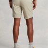 Short chino droit extensible Ralph Lauren kaki pour homme Short chino droit extensible Ralph Lauren kaki pour homme