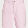Short chino droit extensible Ralph Lauren rose pour homme Short chino droit extensible Ralph Lauren rose pour homme