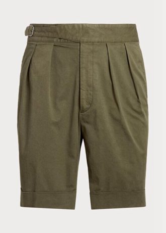 Short chino extensible ajusté Olive Ralph Lauren pour homme