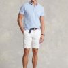Short chino slim stretch blanc Ralph Lauren pour homme Short chino slim stretch blanc Ralph Lauren pour homme