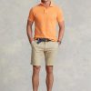 Short chino slim stretch kaki Ralph Lauren pour homme Short chino slim stretch kaki Ralph Lauren pour homme