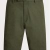 Short chino slim stretch olive Ralph Lauren pour homme Short chino slim stretch olive Ralph Lauren pour homme