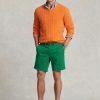 Short chino vert extensible coupe droite Ralph Lauren pour homme Short chino vert extensible coupe droite Ralph Lauren pour homme