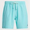 Short de bain bleu Ralph Lauren Traveller pour homme Short de bain bleu Ralph Lauren Traveller pour homme