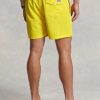 Short de bain jaune Ralph Lauren Traveller pour homme Short de bain jaune Ralph Lauren Traveller pour homme
