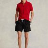Short de bain noir Ralph Lauren Traveller pour homme Short de bain noir Ralph Lauren Traveller pour homme