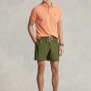 Short de bain olive Ralph Lauren Traveller pour homme Short de bain olive Ralph Lauren Traveller pour homme