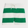 Short de sport rayé à cordon de serrage blanc pour femme Ralph Lauren Short de sport rayé à cordon de serrage blanc pour femme Ralph Lauren