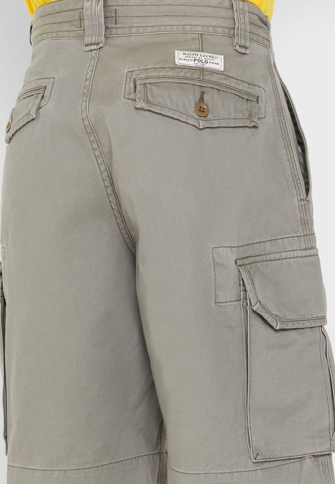 Short essentiel vert Ralph Lauren pour homme