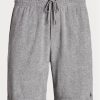 Short gris à cordon de serrage Ralph Lauren Terry pour homme