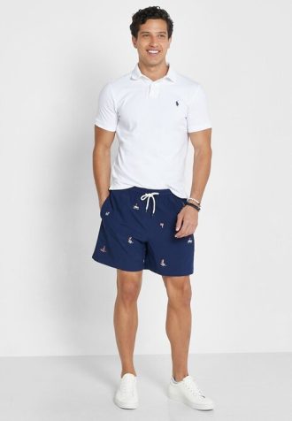 Short imprimé multicolore Ralph Lauren pour homme