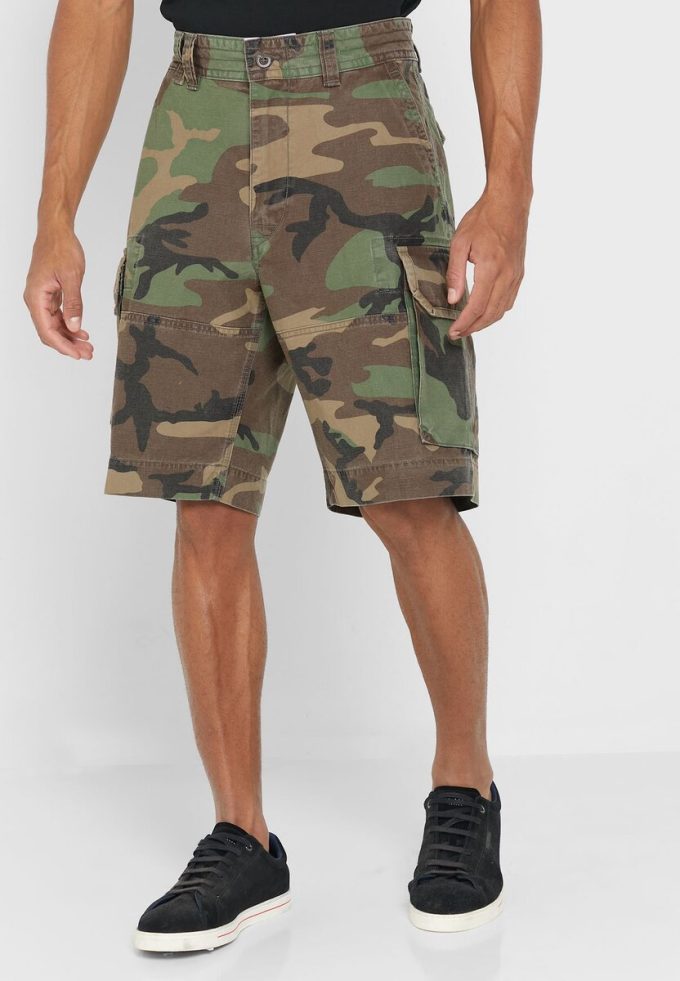 Short imprimé vert Ralph Lauren pour homme Short imprimé vert Ralph Lauren pour homme