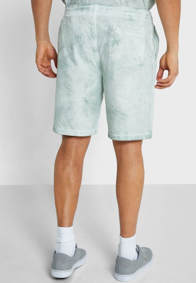 Short imprimé vert Ralph Lauren pour homme