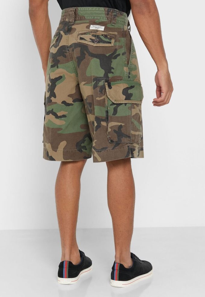 Short imprimé vert Ralph Lauren pour homme Short imprimé vert Ralph Lauren pour homme