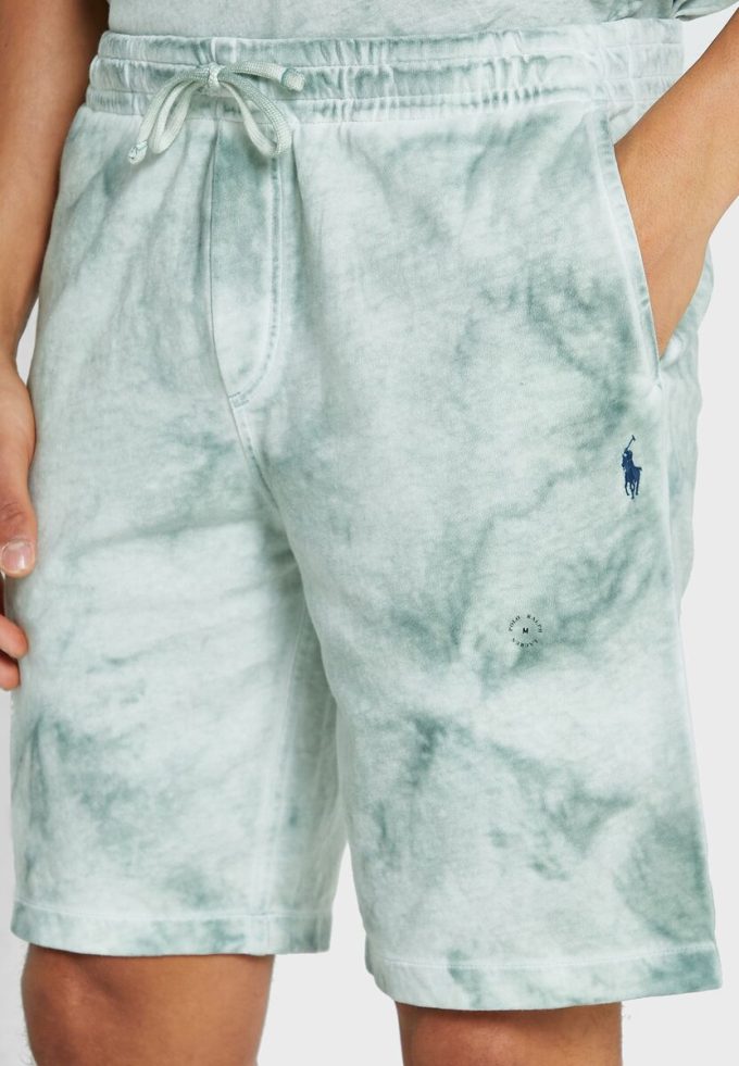 Short imprimé vert Ralph Lauren pour homme