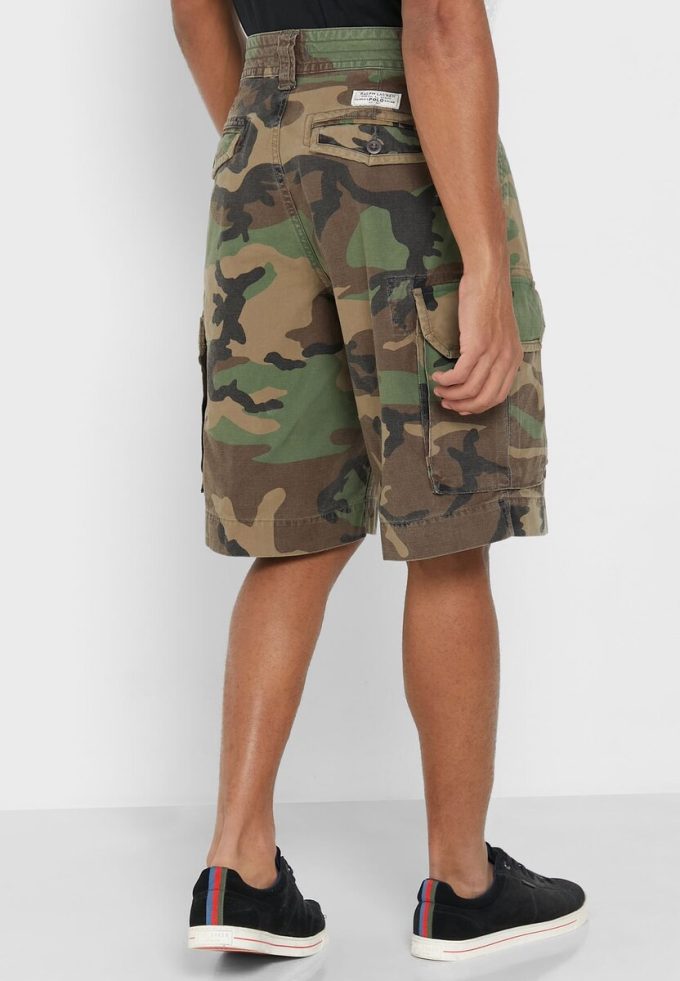 Short imprimé vert Ralph Lauren pour homme Short imprimé vert Ralph Lauren pour homme