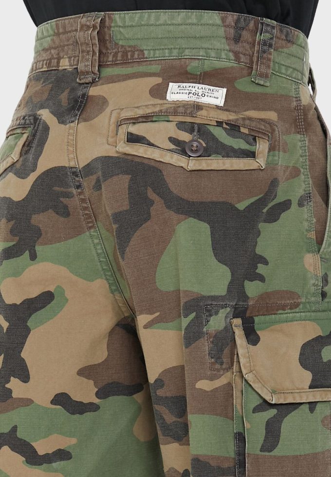 Short imprimé vert Ralph Lauren pour homme Short imprimé vert Ralph Lauren pour homme