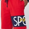 Short rouge à logo Ralph Lauren pour homme Short rouge à logo Ralph Lauren pour homme