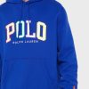 Sweat à capuche bleu avec logo Ralph Lauren pour homme Sweat à capuche bleu avec logo Ralph Lauren pour homme
