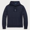 Sweat à capuche double maille bleu marine Ralph Lauren pour homme Sweat à capuche double maille bleu marine Ralph Lauren pour homme